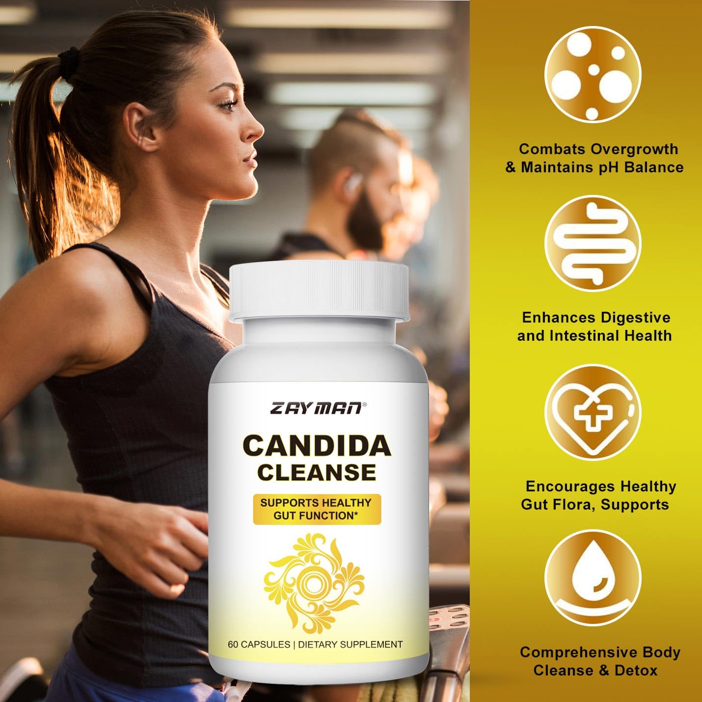 Oregano leaf ingredient used in ZAYMAN Candida Cleanse