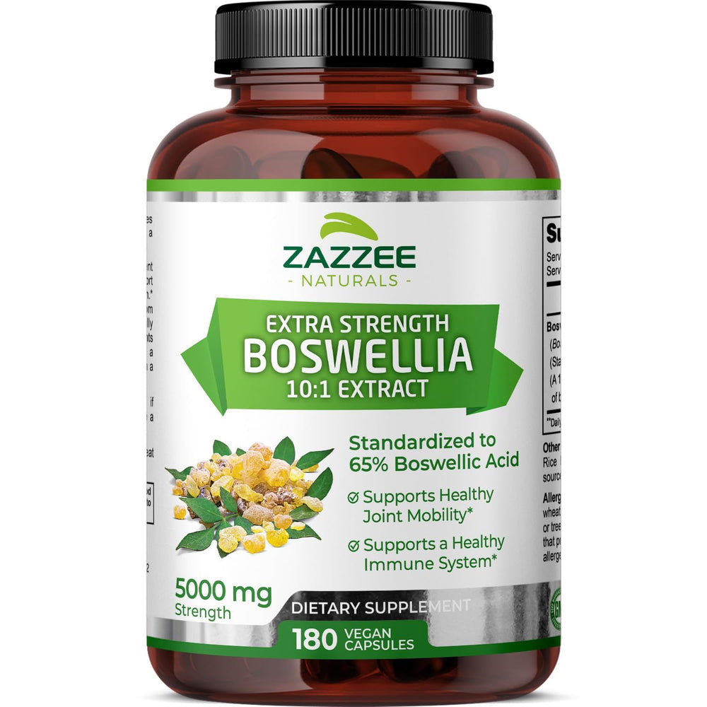 Zazzee Extra Strength Boswellia Serrata 10:1 Extract bottle front
