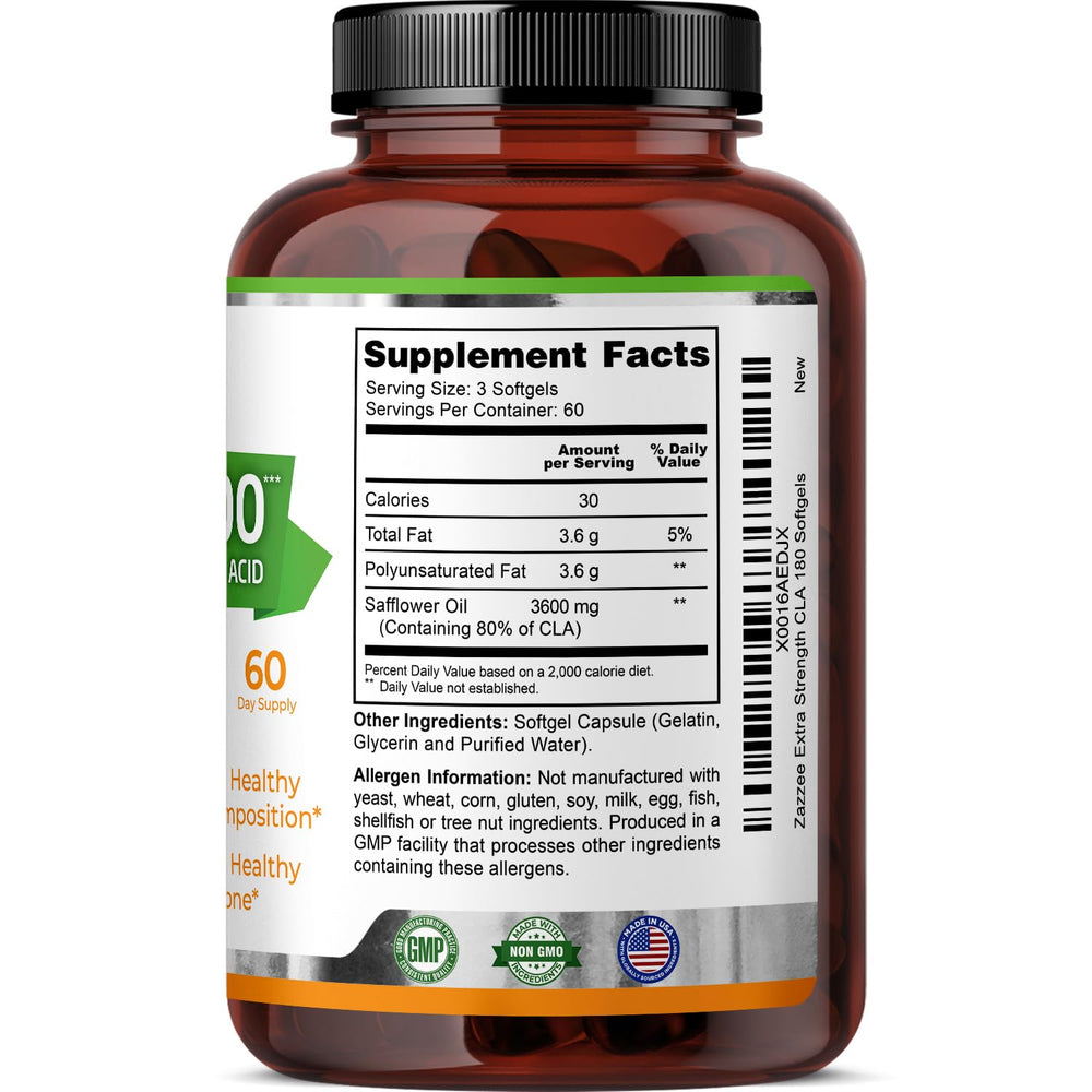 Graphic showing 60-day supply with 180 softgels