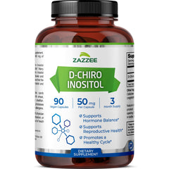 Zazzee D-Chiro-Inositol 50 mg bottle