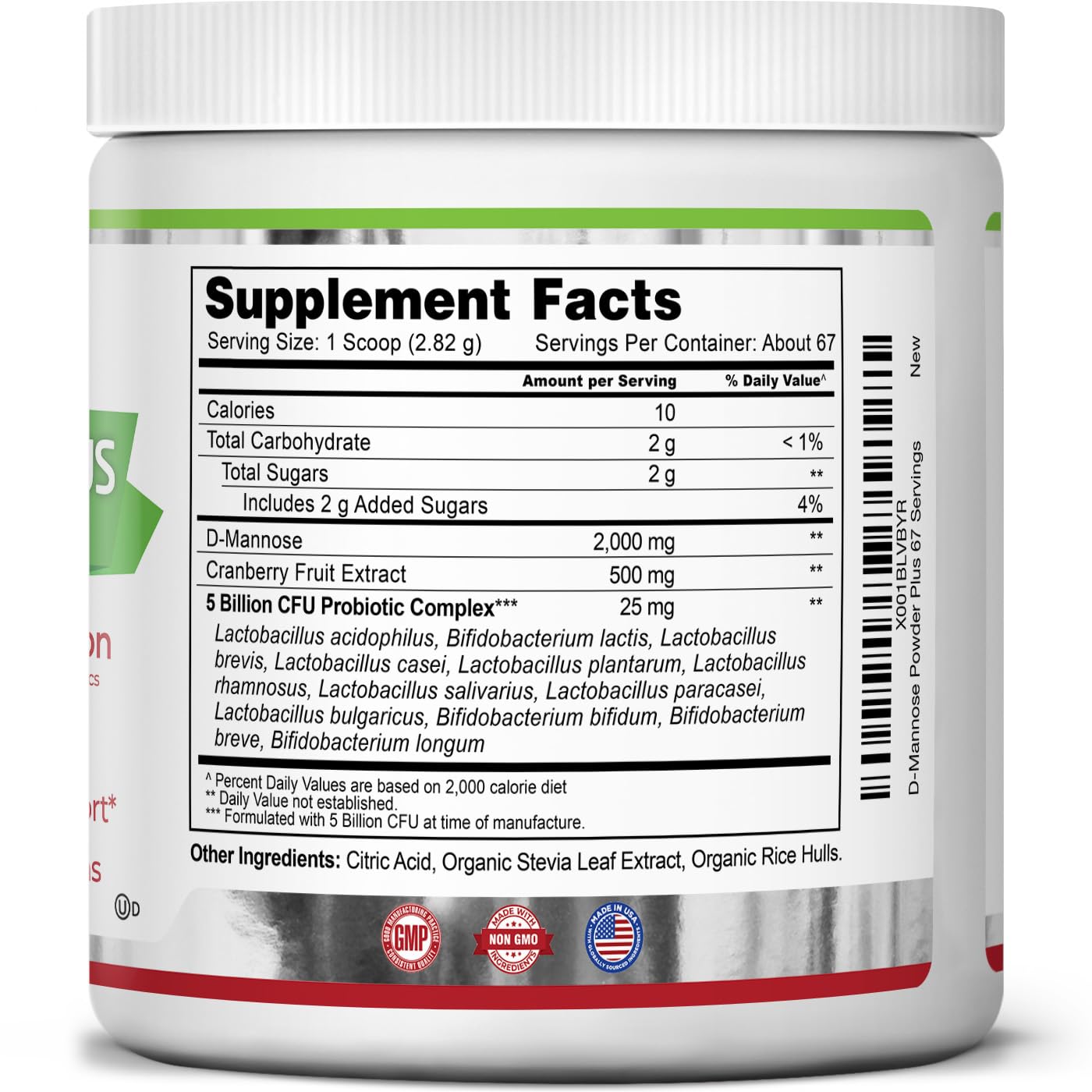 Gluten-free and Non-GMO icons on packaging