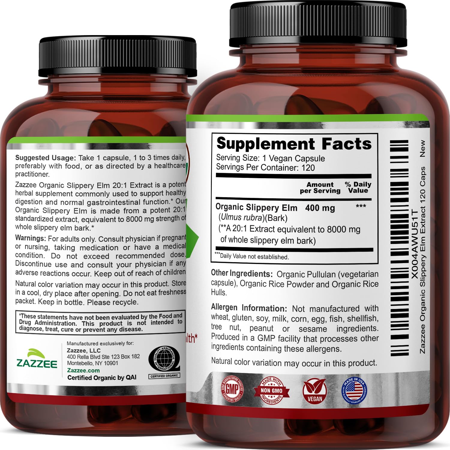 4-month supply concept with 120 capsules per bottle