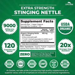Made in USA manufacturing facility for Zazzee Stinging Nettle Extract