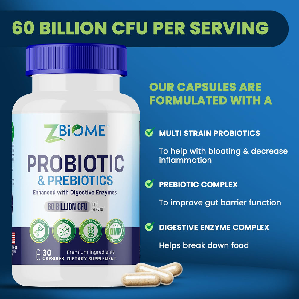 Icons of probiotic strains Lactobacillus and Acidophilus