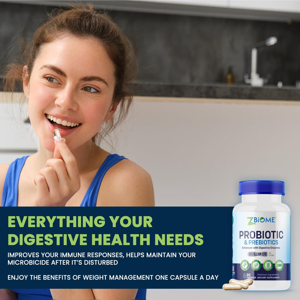 Digestive health concept with gut-friendly imagery