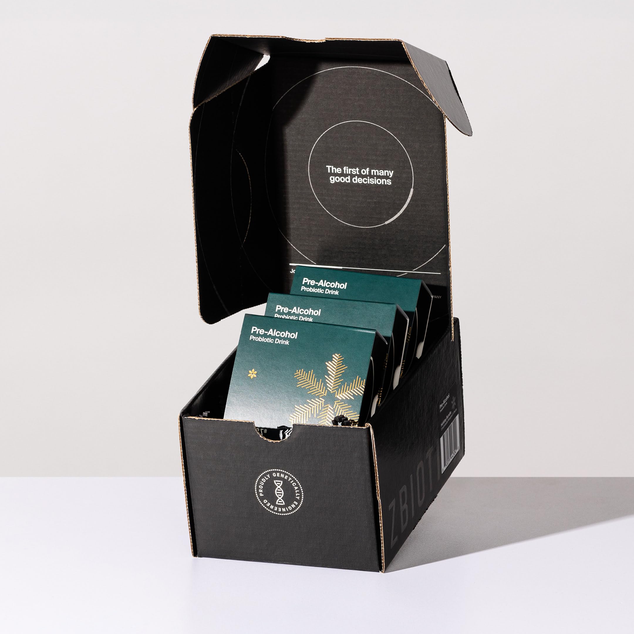 Three ZBiotics bottles close-up 2