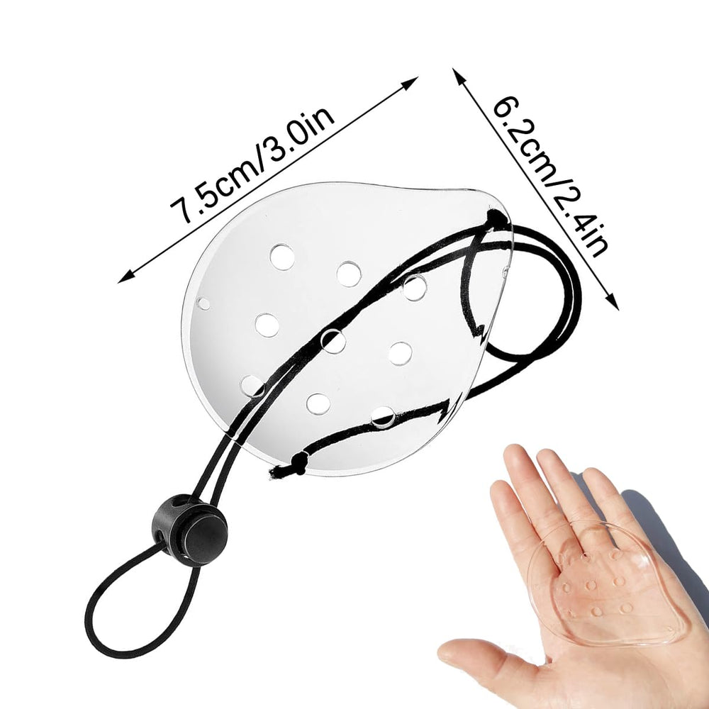 Breathable material highlighting ventilation