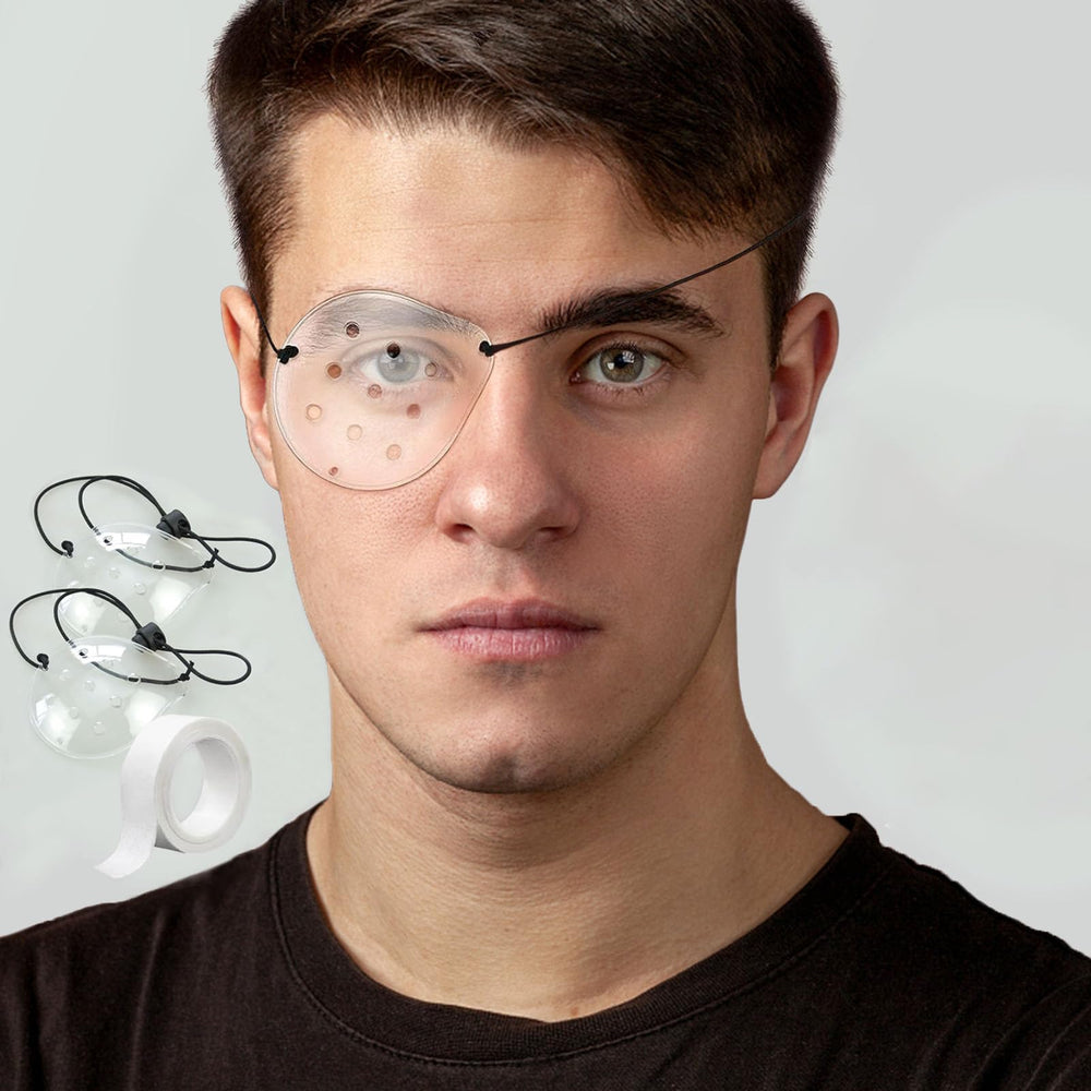 Left eye shield for post-surgery protection