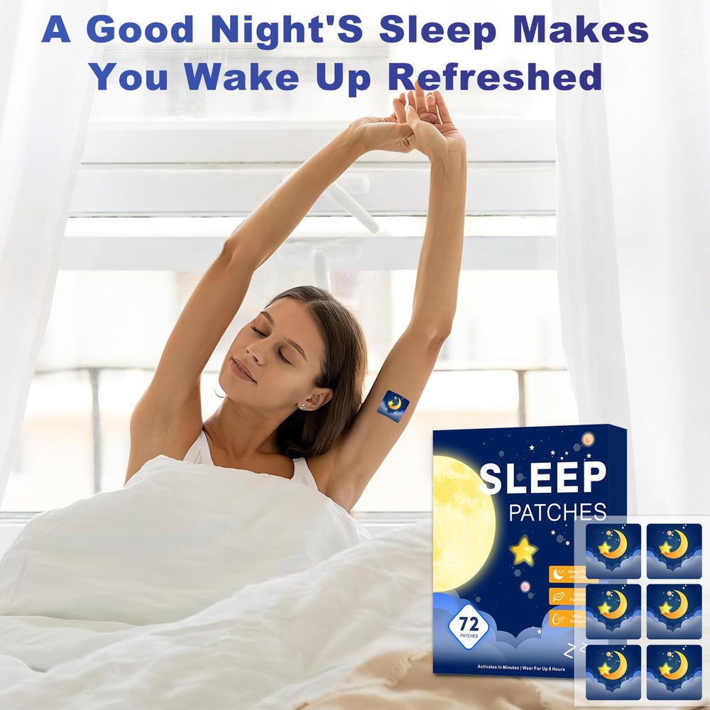 All-natural sleep support for adults with patches