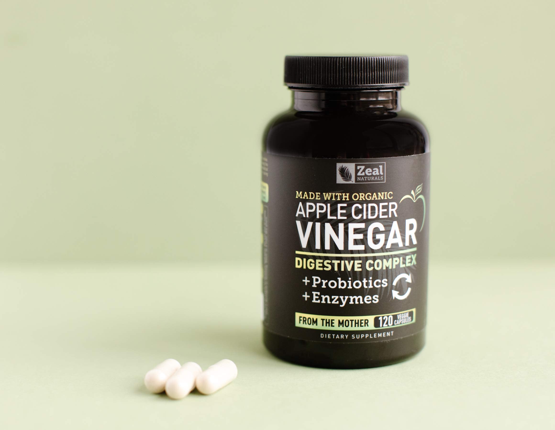 Zeal Naturals packaging label showing organic ingredients.