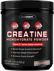 Hero image of ZEBORA Micronized Creatine Monohydrate Powder