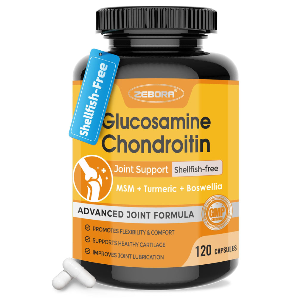 ZEBORA Glucosamine Chondroitin joint support bottle