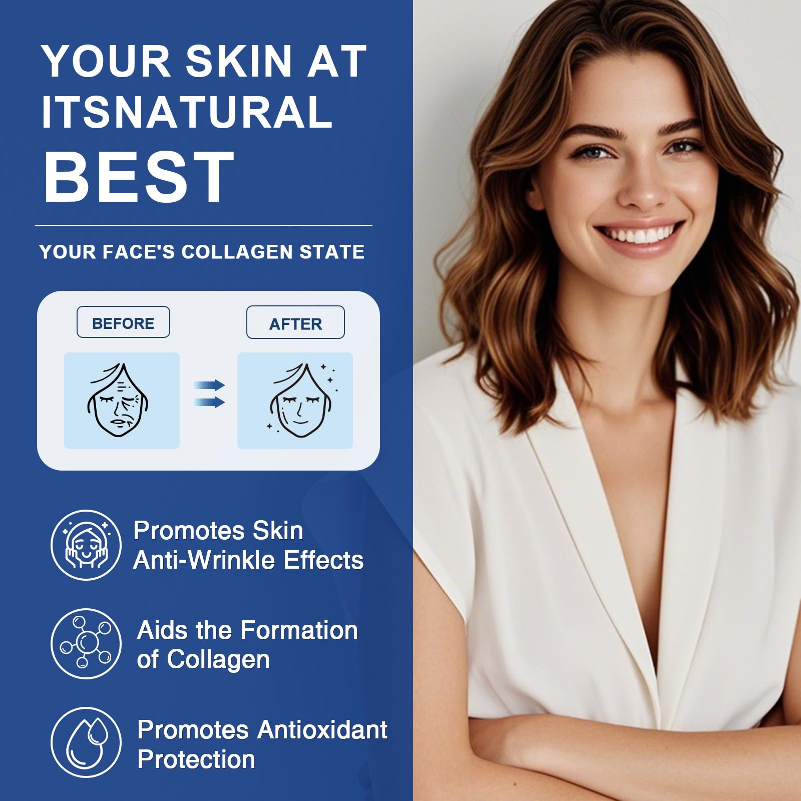 Keto-friendly and gluten-free badge on packaging