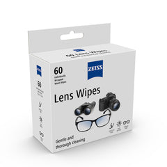 Individually wrapped ZEISS lens wipes