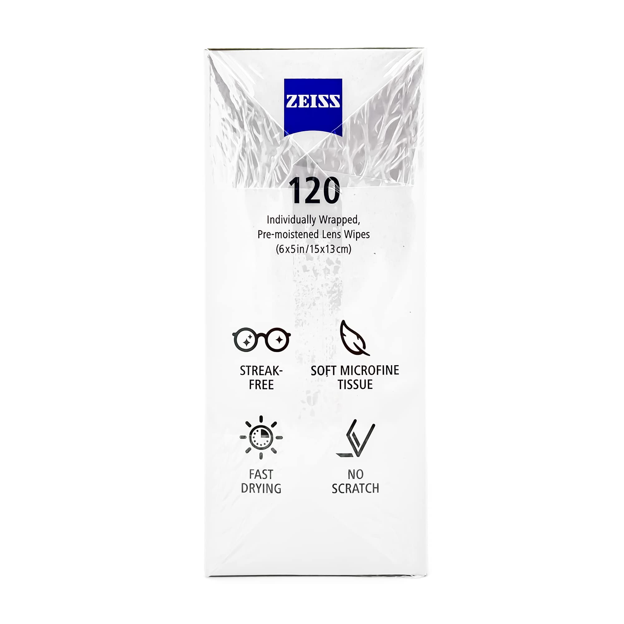 Using ZEISS wipes on coated binocular lenses