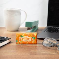 Zellies On-The-Go tin fits in a purse, bag, or backpack