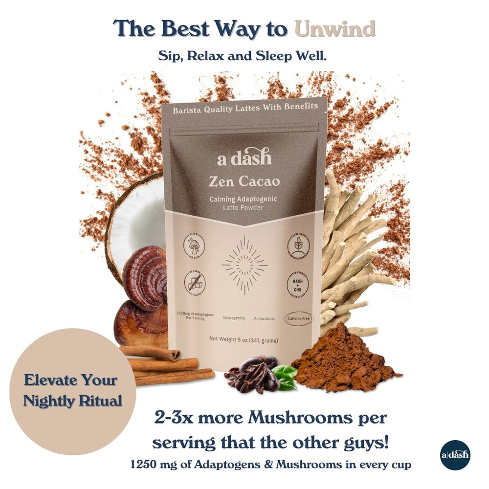 Organic cacao powder, coconut milk powder, and monk fruit ingredients