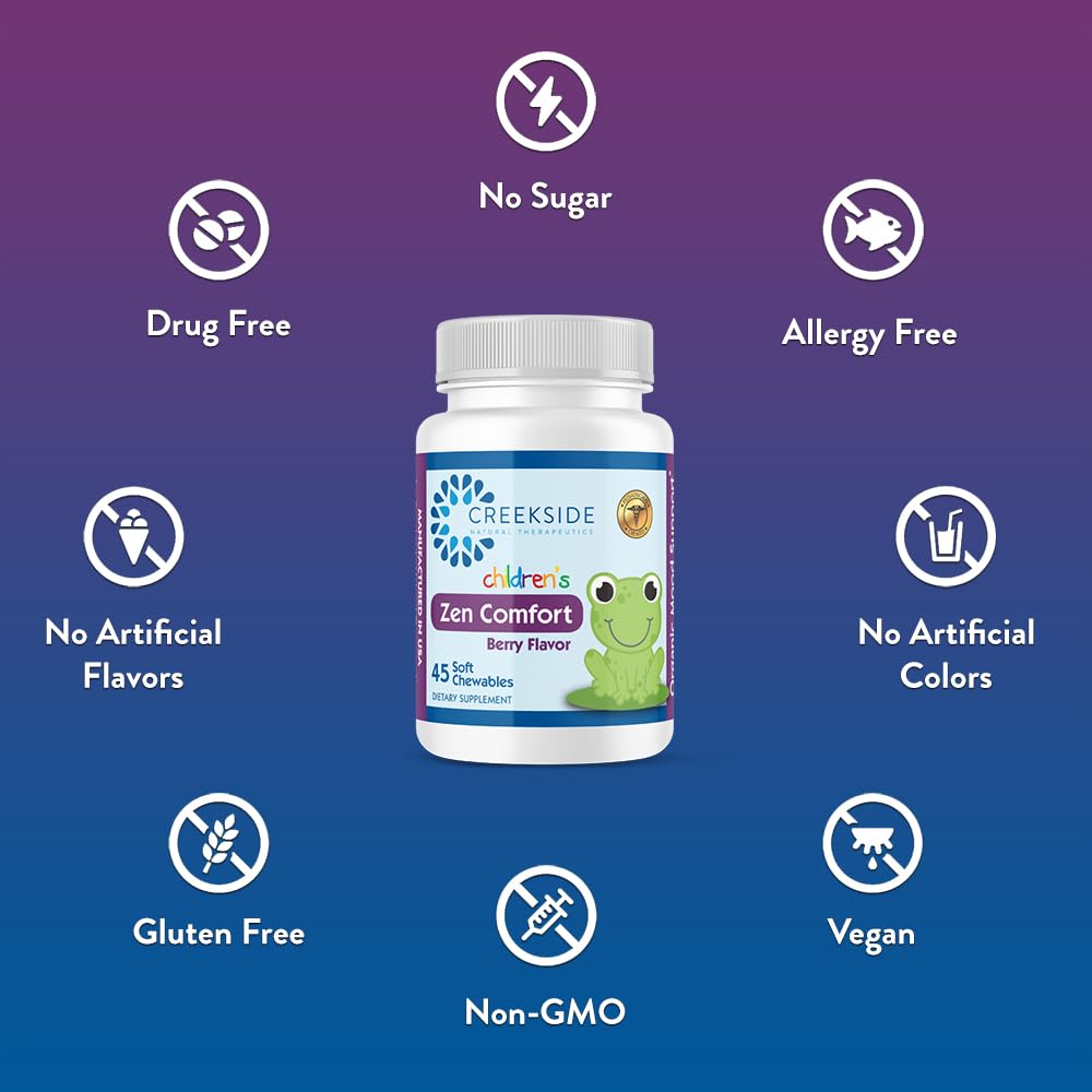 Icons showing vegan, sugar-free, gluten-free features on packaging