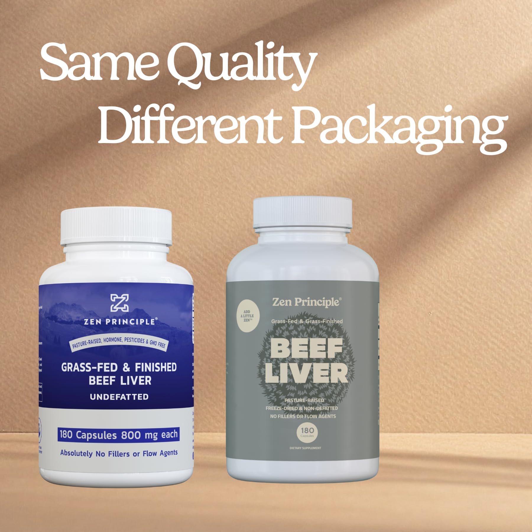 Grass-fed, pasture-raised beef liver source for desiccated capsules