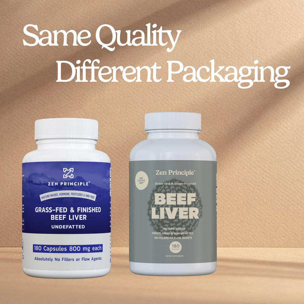 Grass-fed, pasture-raised beef liver source for desiccated capsules