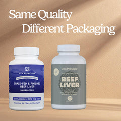 Grass-fed, pasture-raised beef liver source for desiccated capsules