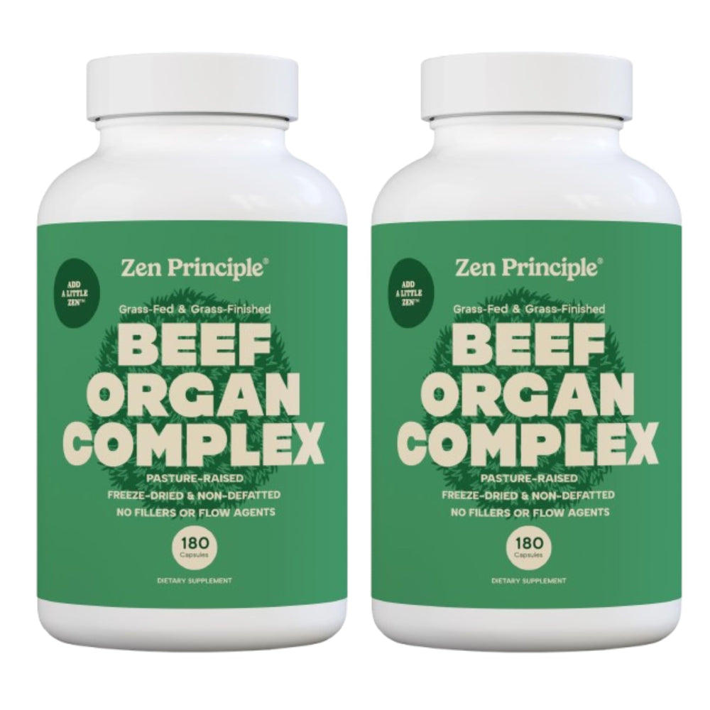 Zen Principle desiccated beef liver capsule