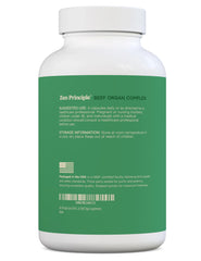 Beef pancreas desiccated organ capsule