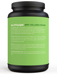 Collagen powder agglomerated for superior solubility