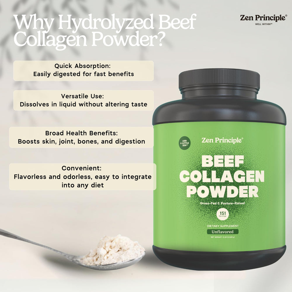 Keto and Paleo friendly collagen powder visual