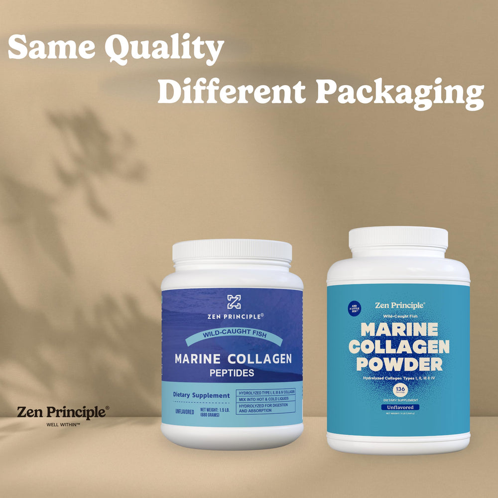 Zen Principle Marine Collagen 3lb packaging