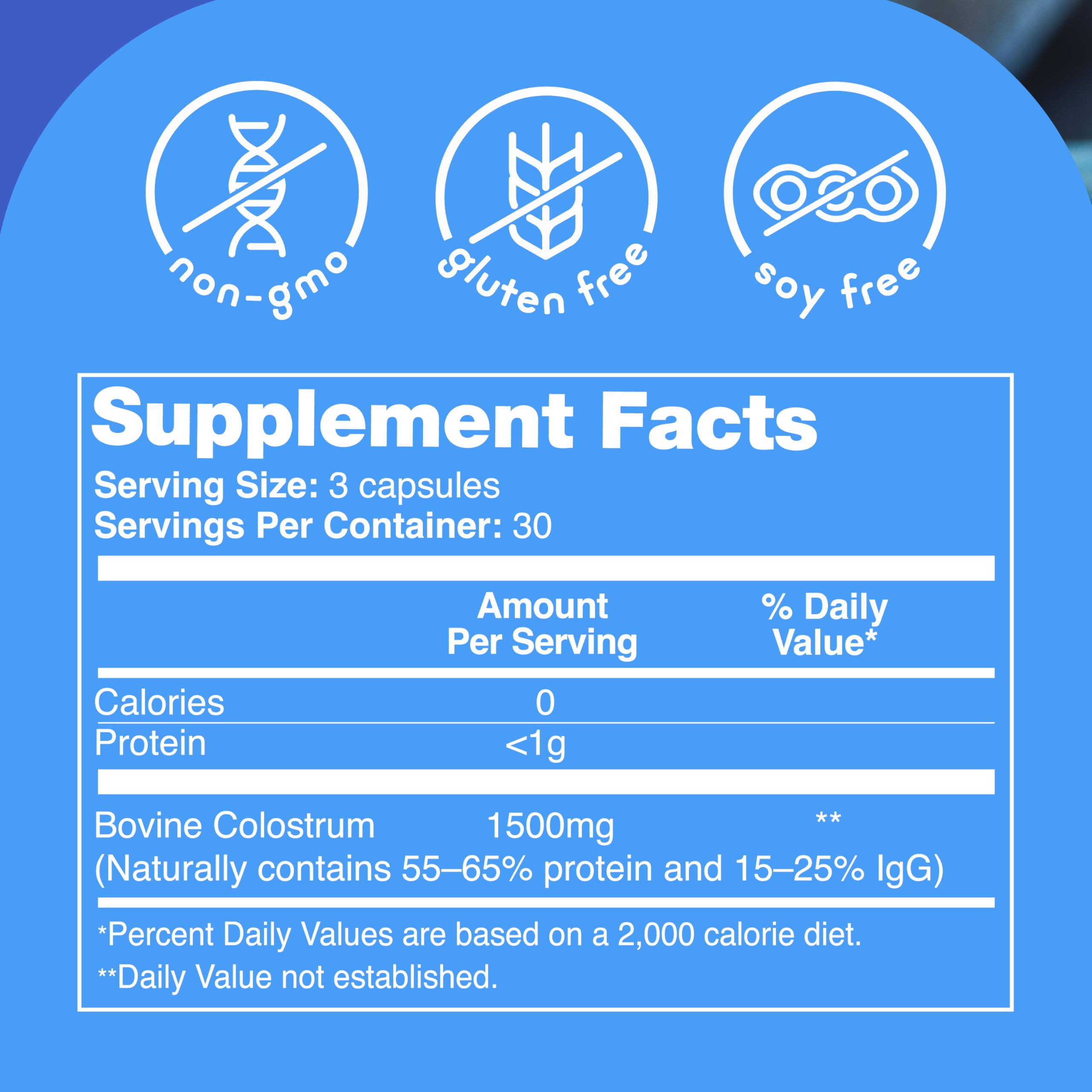 Grass-fed bovine colostrum source illustration