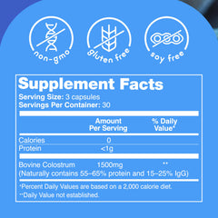 Grass-fed bovine colostrum source illustration