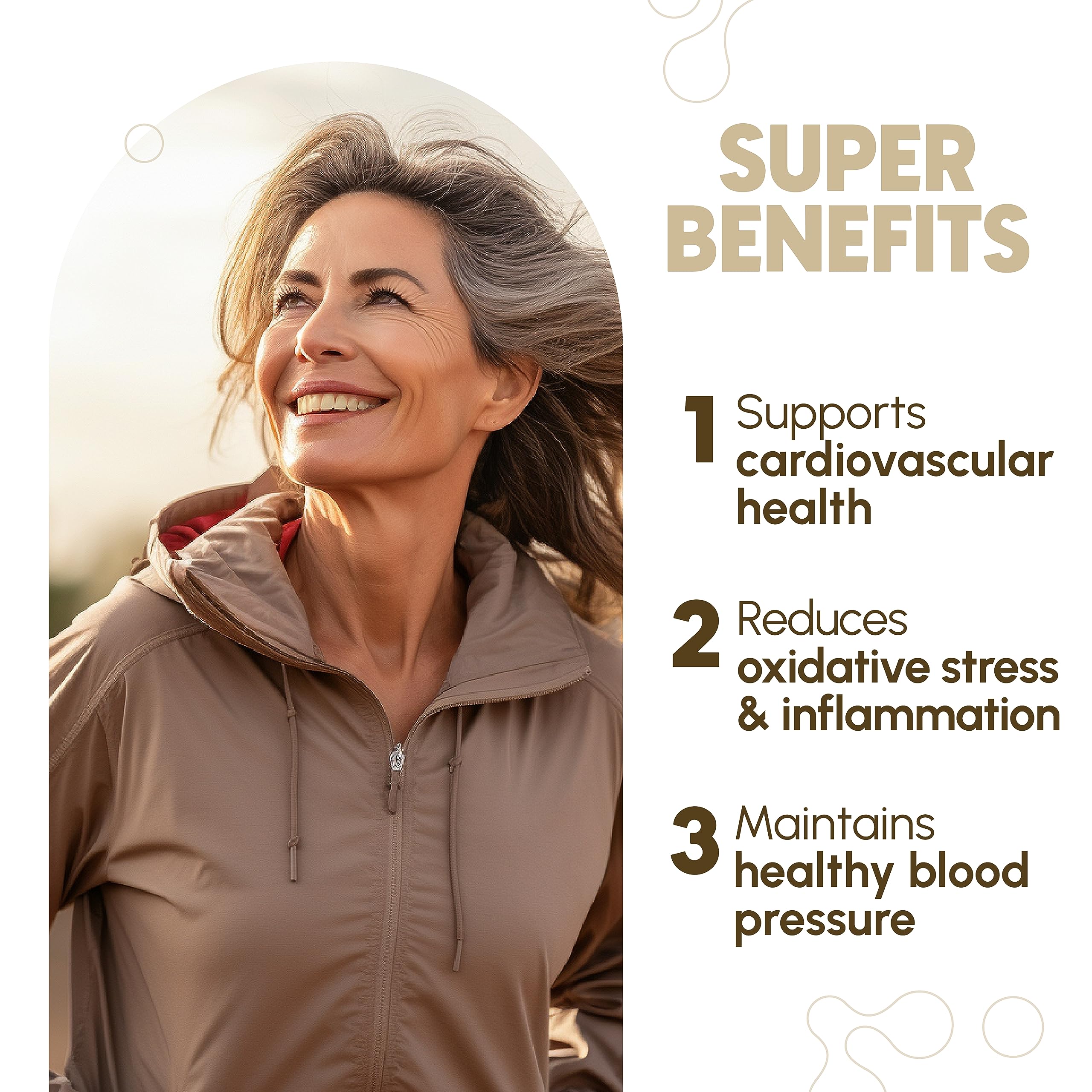 Made in the USA label on Zenavea Nattokinase bottle