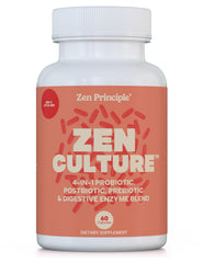Zen Principle Zenculture 4-in-1 Synbiotic bottle front view
