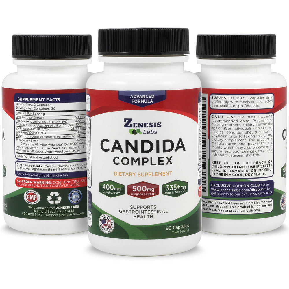 Probiotic blend used in Zenesis Candida Complex Cleanse