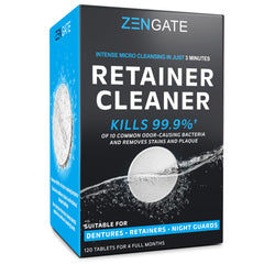 ZENGATE Retainer Cleaner box with tablets
