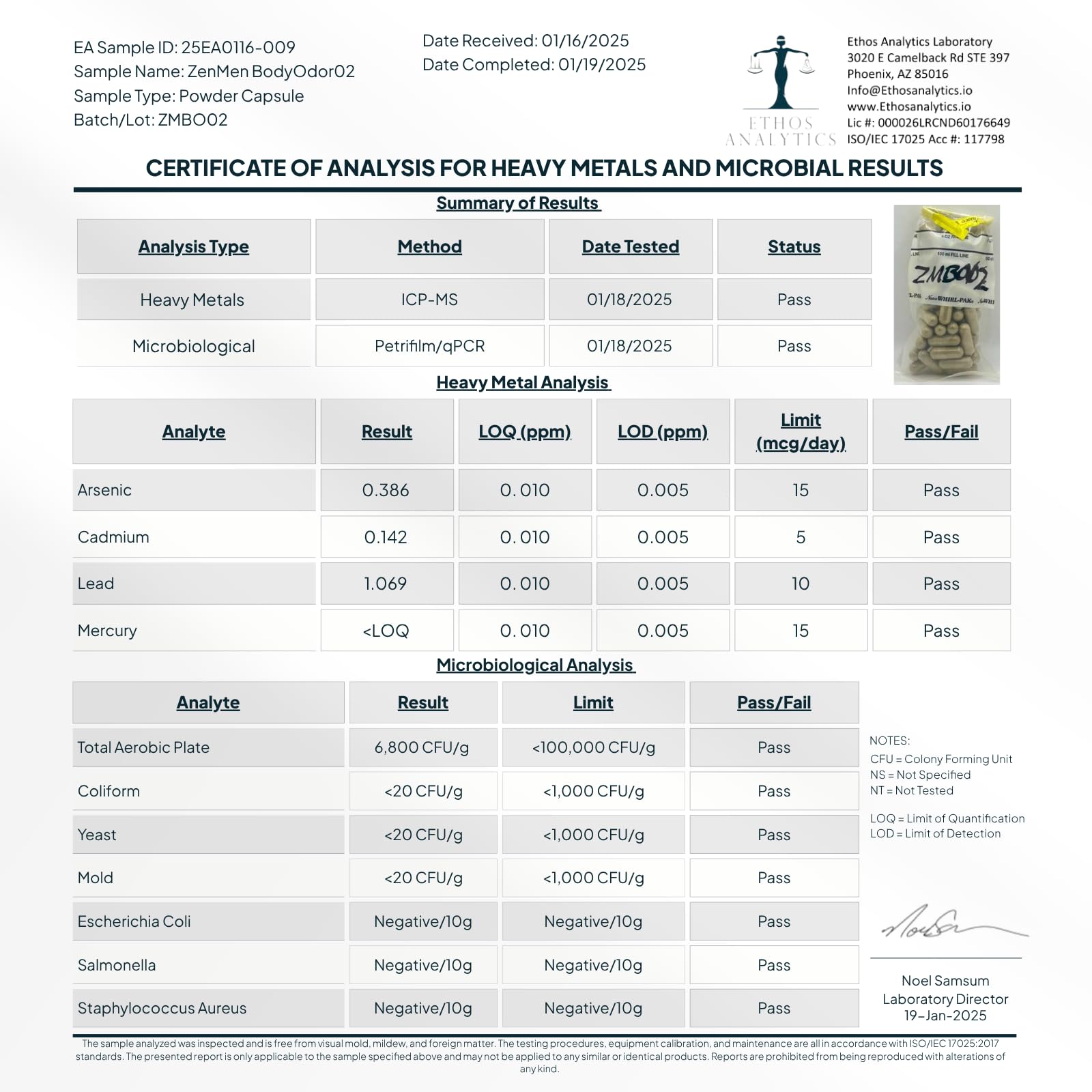 Zenmen packaging shown in a box