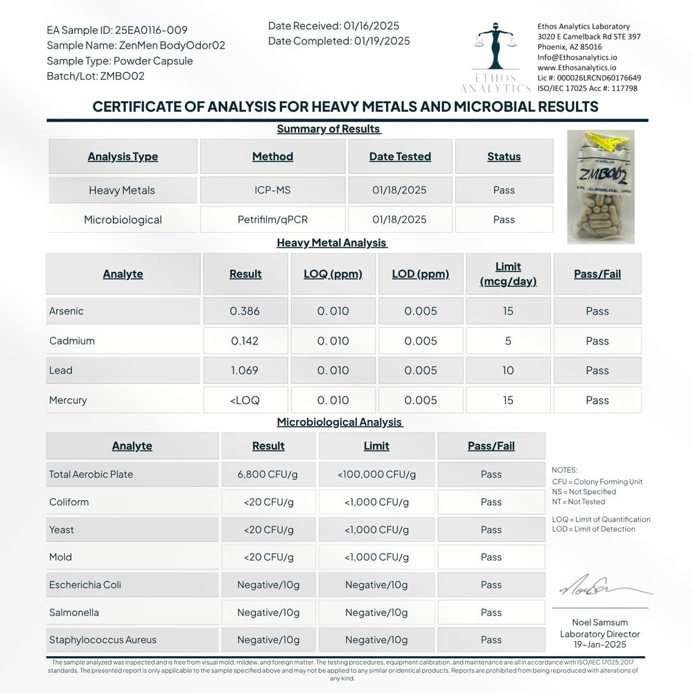 Zenmen packaging shown in a box