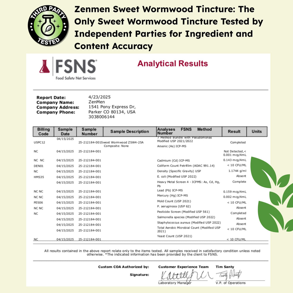 Tincture being dispensed into a beverage