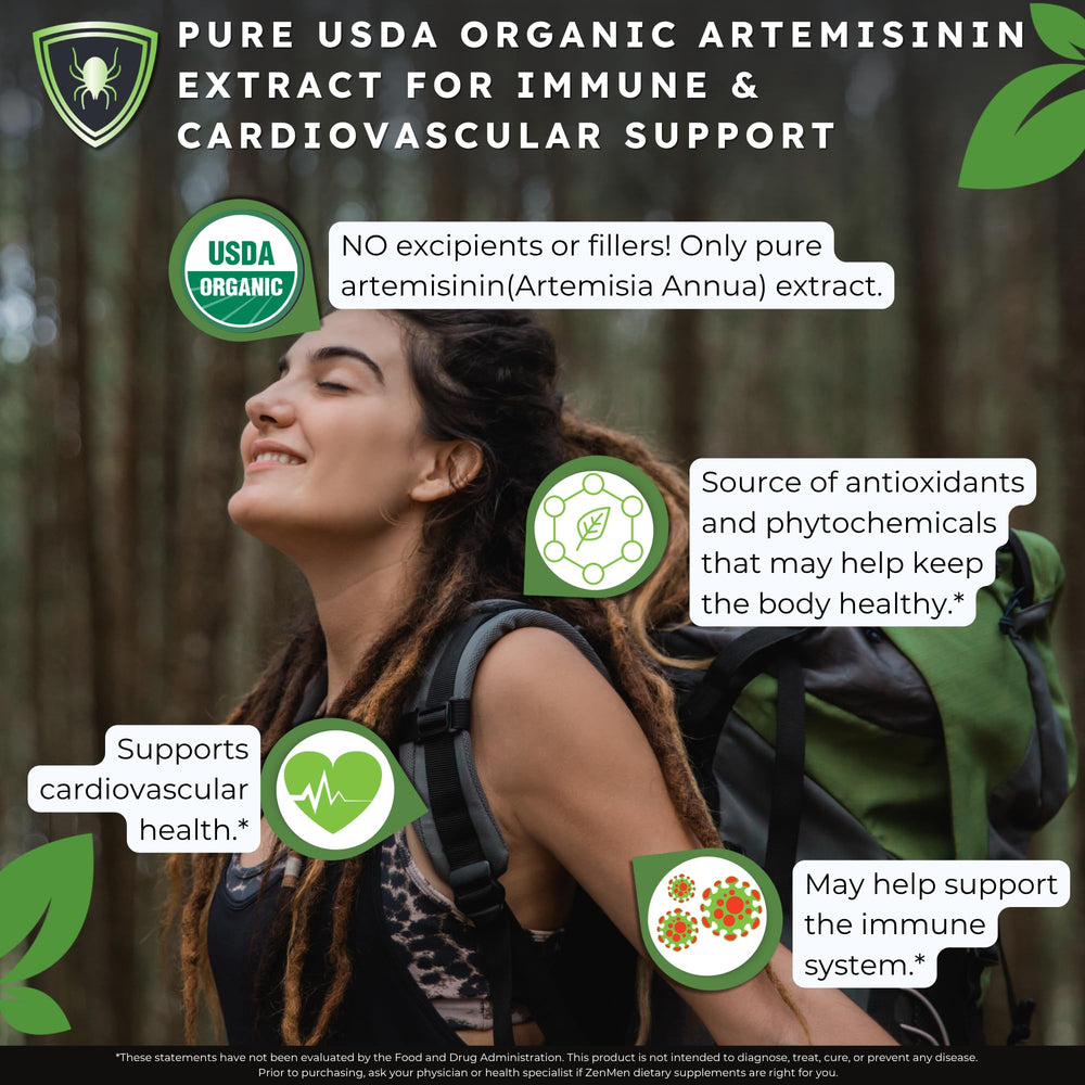 Close-up of glass dropper with Zenmen tincture