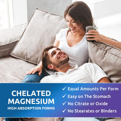 Close-up of Zentastic magnesium capsules