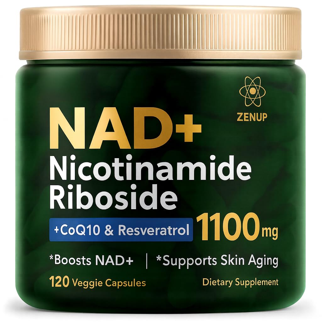 ZenUP NAD+ supplement bottle front view