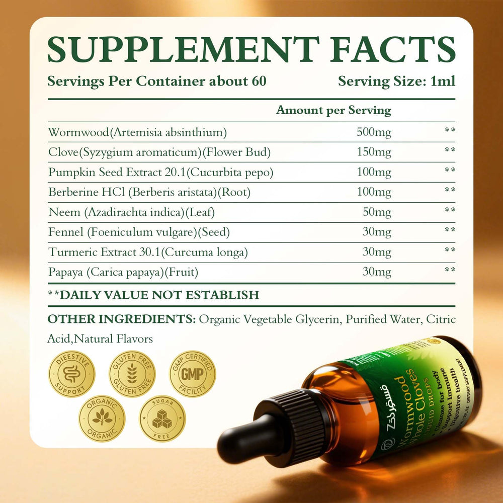 ZENVIVIAN digestive-support bottle in glass emphasizes gluten-free, non-GMO formula