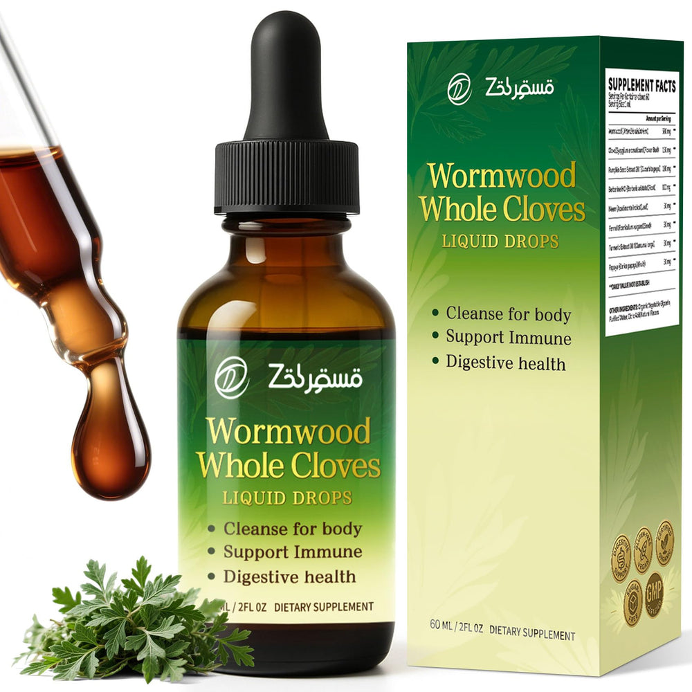 ZENVIVIAN Wormwood extract liquid drops bottle for gentle daily digestive support