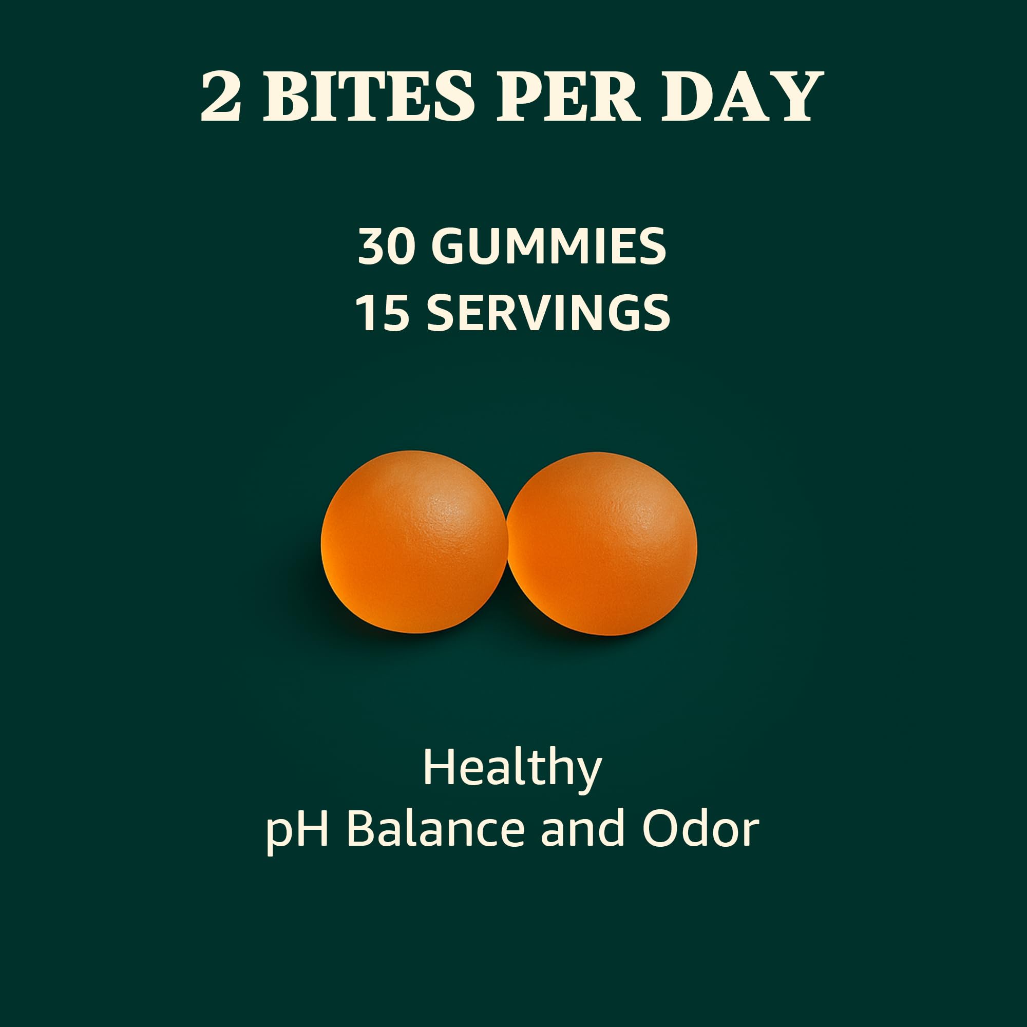 Pineapple-flavored vaginal probiotic gummies for pH balance