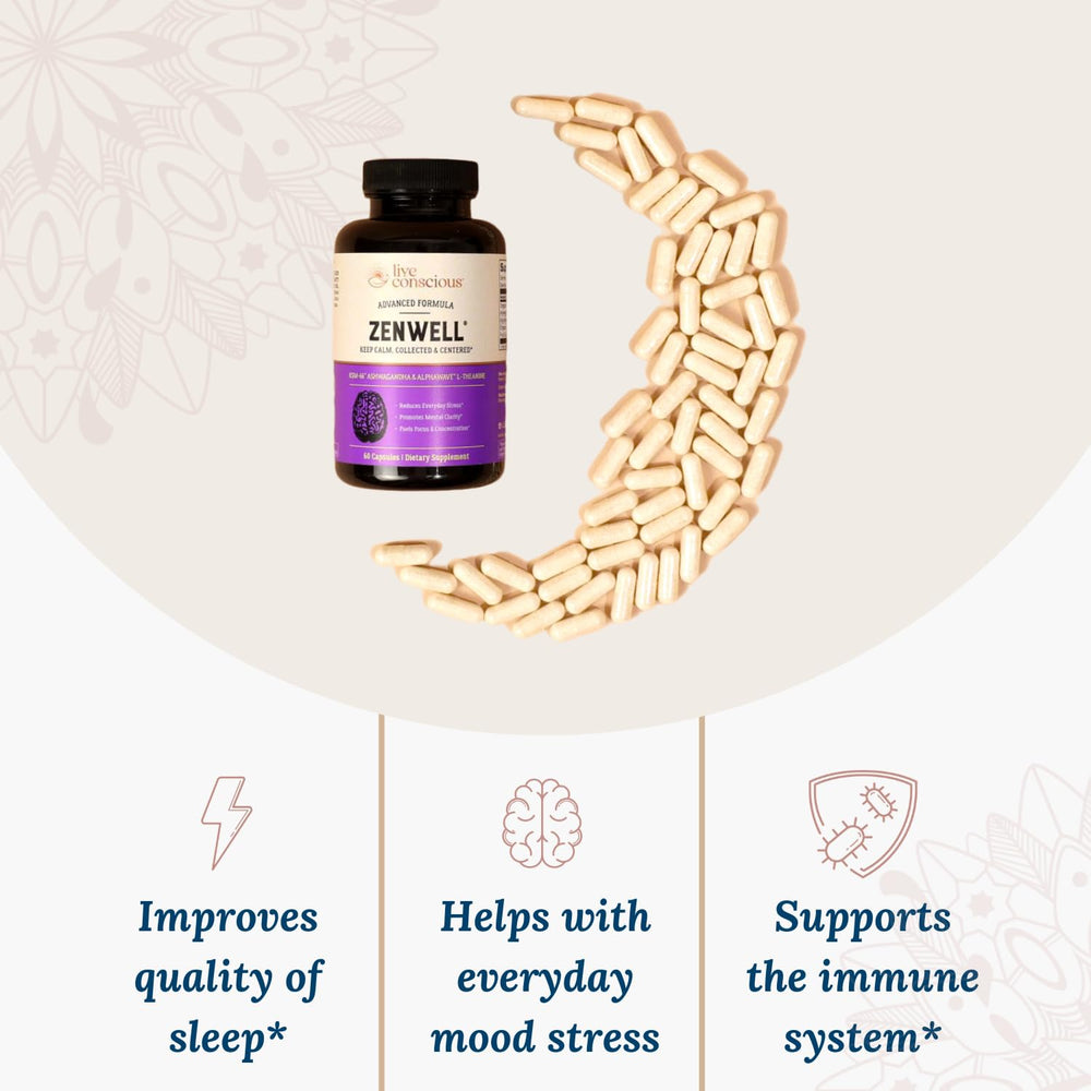 Ingredient highlights: KSM-66 Ashwagandha, L-Theanine, AlphaWave