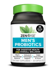 Zenwise Men’s Probiotic bottle with 35 Billion CFUs