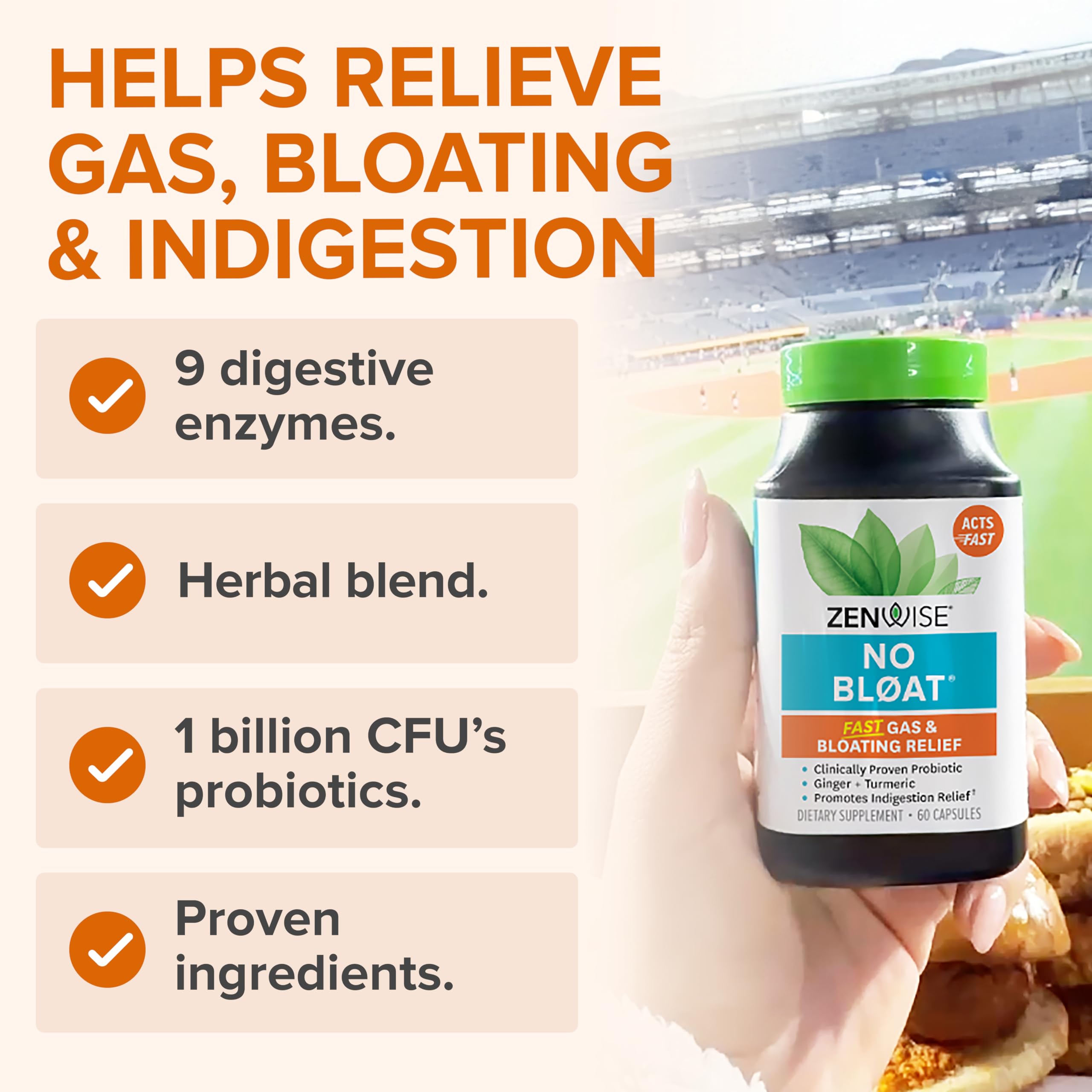 Probiotic blend with botanical ingredients