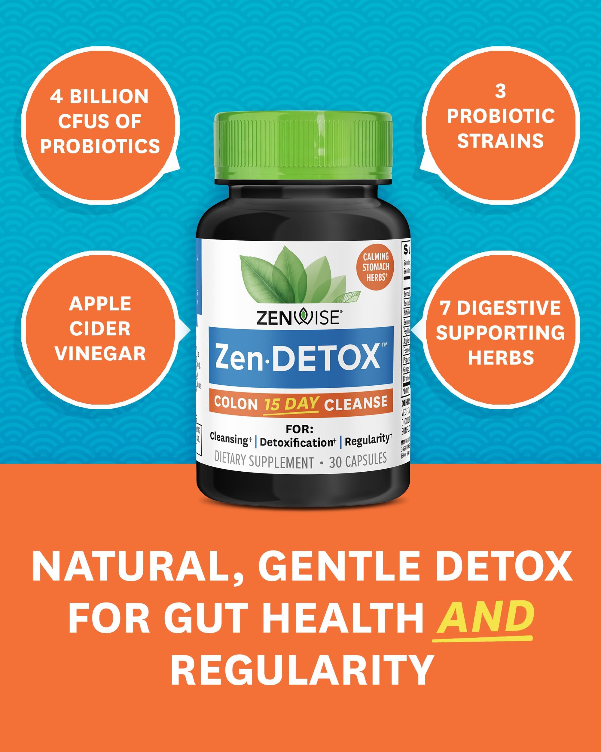 Probiotic blend with 4 billion CFUs from 3 strains