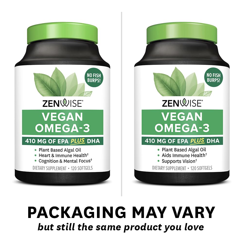 Fish-free burpless omega-3 capsules